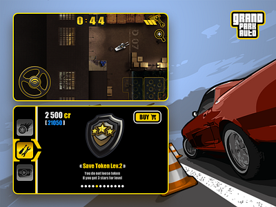 Carparking mobile game