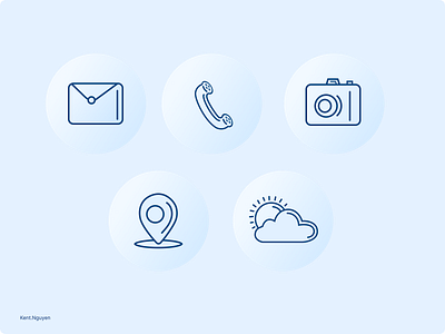 #DailyUI Day 55: Icon Set graphic design ui ux