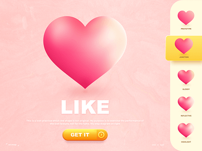 Like Dribbble New UI~