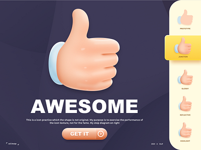 Awesome icon animation dashboard icon illustration landing page logo motion ui web website