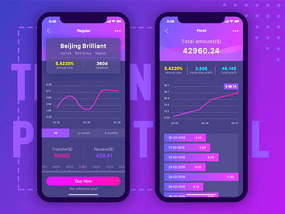 Last shot on Jan drawing finance guide guidepage illustration logo page purple ui wallet web website