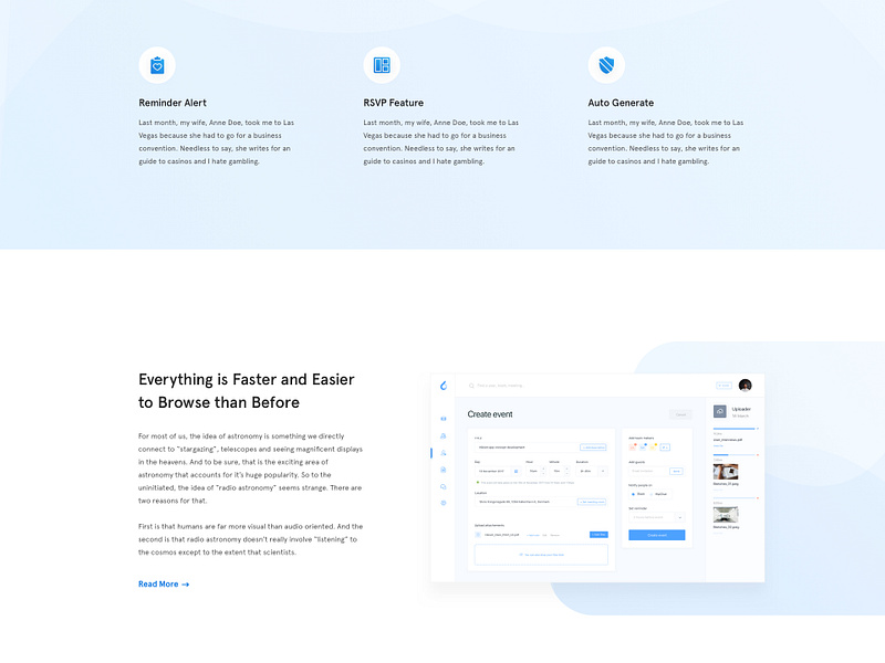 Invitex - Homepage Concept by Sami 🏀 for Pixeleton on Dribbble