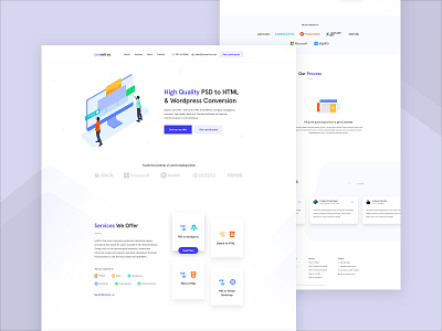 Convetros - Design Agency Homepage by Sami 🏀 for Pixeleton on Dribbble