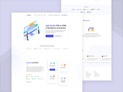 Convetros - Design Agency Homepage android user experience corporate service contact cryptocurrency blokchain dashboard saas b2b google analytics statistics illustration agency website ios app user interface landing page template minimal clean new trend popular trending typography ui ux kit pricing web design homepage