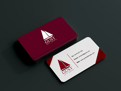 Gust Sail Boats adobe adobe illustrator adobe photoshop business card card design graphic design illustration illustration design logo logo design