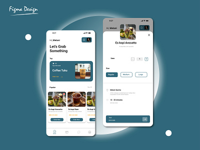 SIMPLE DESAIN UI COFFEE SHOP