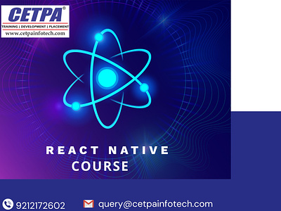 Get React Native Training with Placement Assistance branding react native react native career react native training reactnative reactnative course