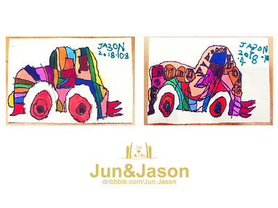 Car art car childrens illustration color cute design fashion illustration funny illustration