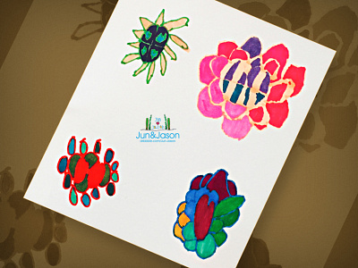 Flowers art childrens illustration color colorful cute fashion illustration funny happy illustration
