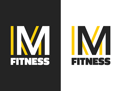 MMM Fitness Logo fitness illustration logo website workout