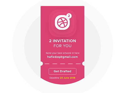 Dribbble Invitation