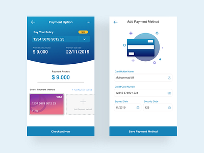 Daily UI  #2  Credit Card