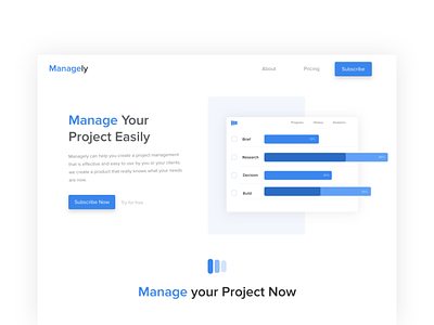 Daily UI #3 : Landing Page clean design dribbble illustration landing page minimalist typography ui ux website