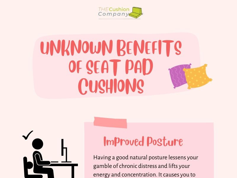 Unknown Benefits of Seat Pad Cushions by The Cushion Company on Dribbble