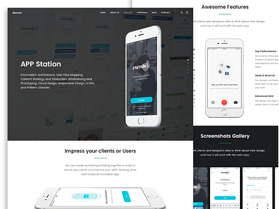 Station app appdesign design desingers dribbble best shot ilustrator ui ux webdesign mockup