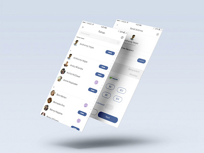 Famas APP iOS app creative design designer project ui ux