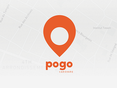 Pogo Carshare app car orange pogo share uber vehicle