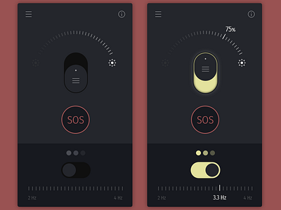 Daily UI, Week Four, Day 3 - FlashLight