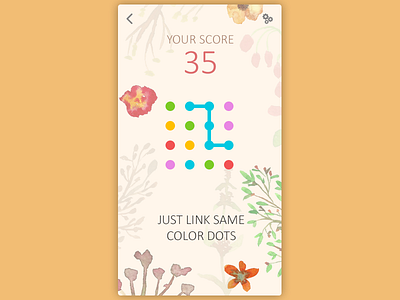 Daily UI, Week Eleven, Day 3 - Dots Game