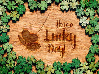Happy St. Patrick's Day! falsebot green happy lucky patricks day postcard vinnitsa