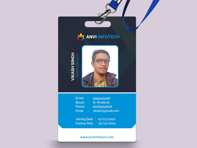 ID Card by Vikash Singh on Dribbble