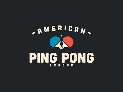 Concept Logo logo logo design ping pong table tennis