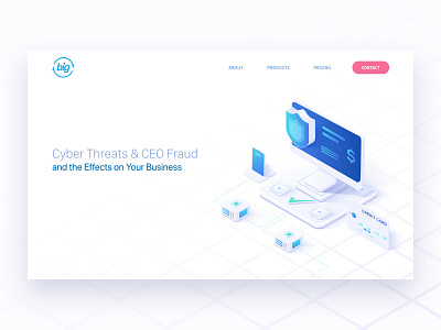 WIP: Cyber Security Homepage Design cyber security design homepage illustration isometric design isometric illustration landing page technology ui ux vector web design