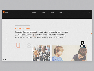 Orange Foundation Page Proposal