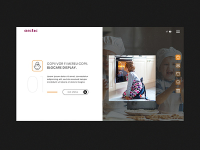 Arctic Life Features Landing Page