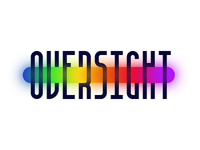 Oversight Brand Exploration branding design logo type typography vector