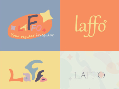 LAFFO design logo typography