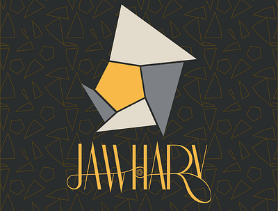 Jawhary brand logo brand identity branding design icon illustrator logo logo design minimalistic