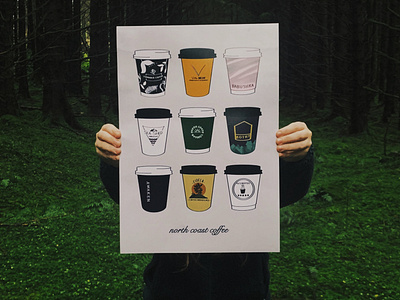 Coffee Illustrated Print - @k.t.illustrations