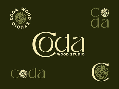 Coda Wood Studio Branding