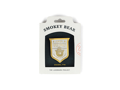 Smokey Bear Enamel Pin