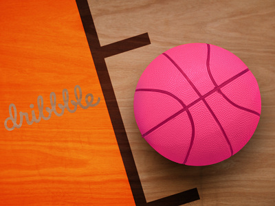 dribbble ball! branding design