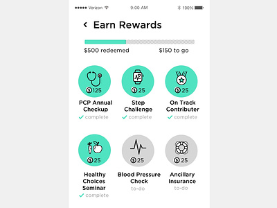 Healthcare Rewards App