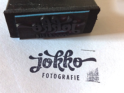 Jokko, the stamp fotografie jokko logo photography stamp