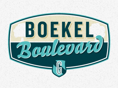Boekel Blvd. belgium bello boekel boulevard festival gladiolen knockout logo tree