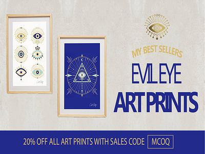 Web Banner for Art Sale