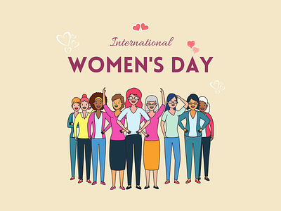 Graphic illustration For Womens Day 01