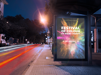 Poster That Was Done For Festival of Colour branding design graphic design illustration logo motion graphics