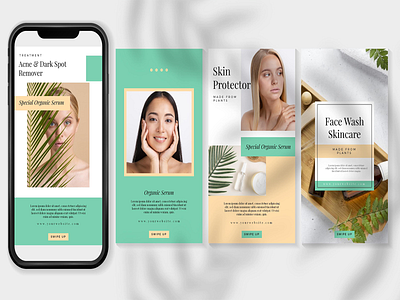 Pinterest/Instagram Ads for client Mock Up