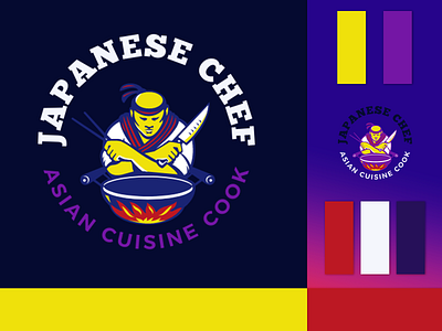 Chef Logo Design & Rebranding animation branding design graphic design illustration logo motion graphics ui ux vector