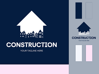 Contruction Logo Mockup & Rebranding