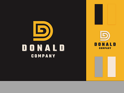 Donald Company Rebrand & Logo Design animation branding design graphic design illustration logo motion graphics ui ux vector