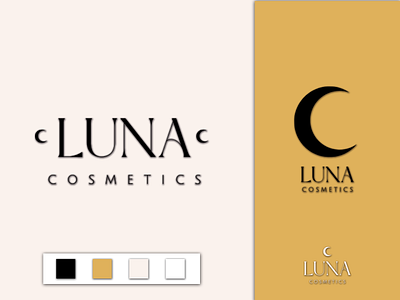 Luna Cosmetics Rebrand & Logo