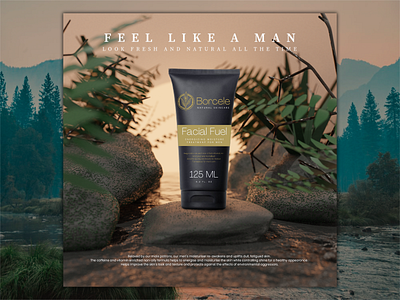 Mens Skincare Product Design