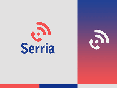 Serria internet provider brand identity business logo company logo graphic design internet provider logo logo logo design mobile network