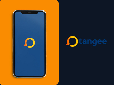 Tangee Mobile APP brand identity business logo company logo graphic design logo design ui